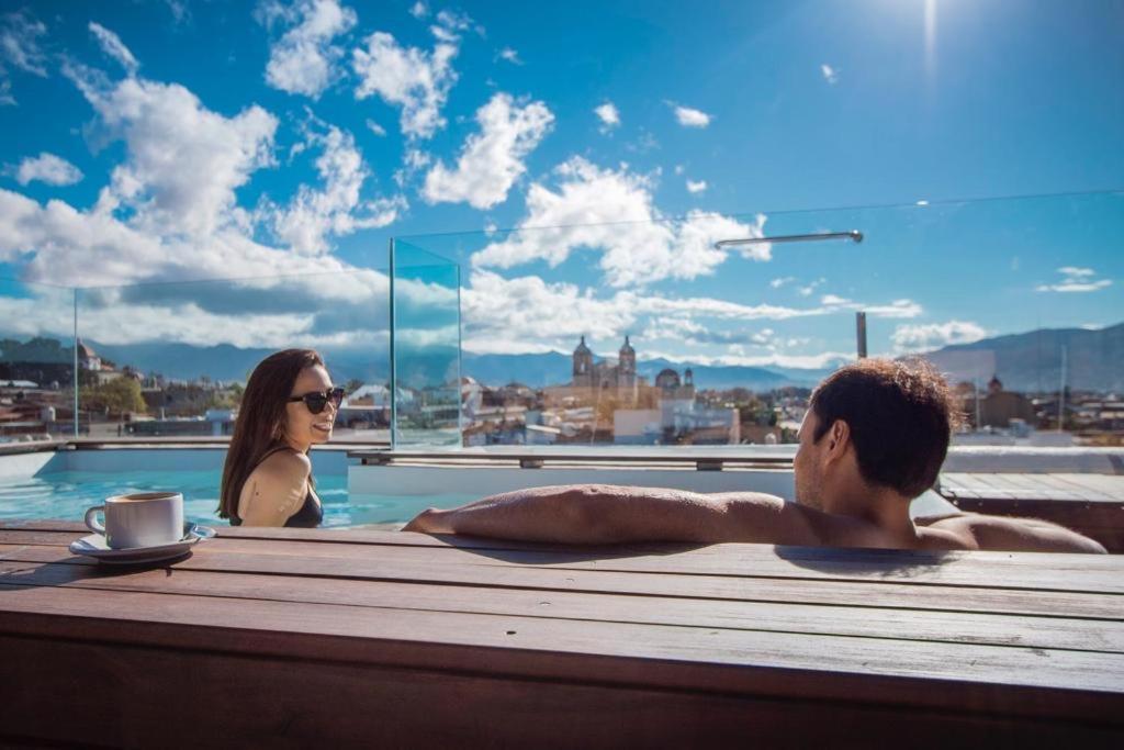 Отель Casa Del Sotano Oaxaca Экстерьер фото